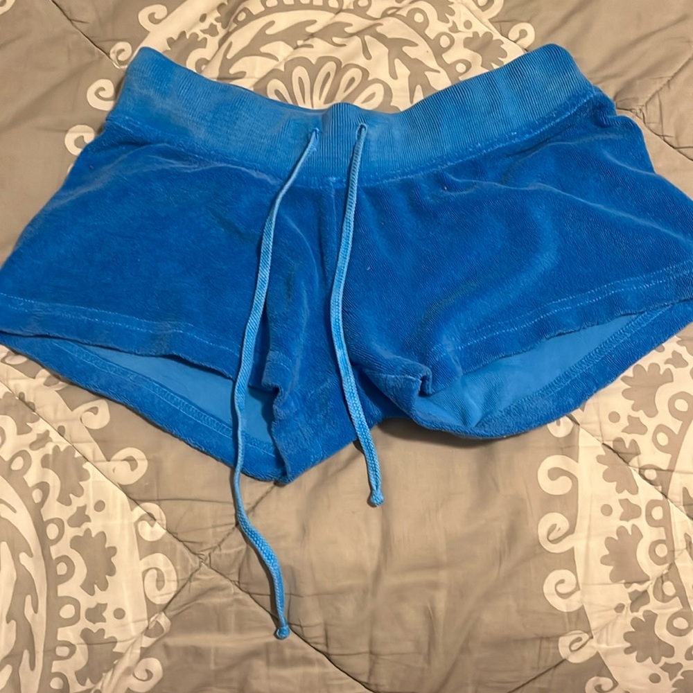 Blue shorts